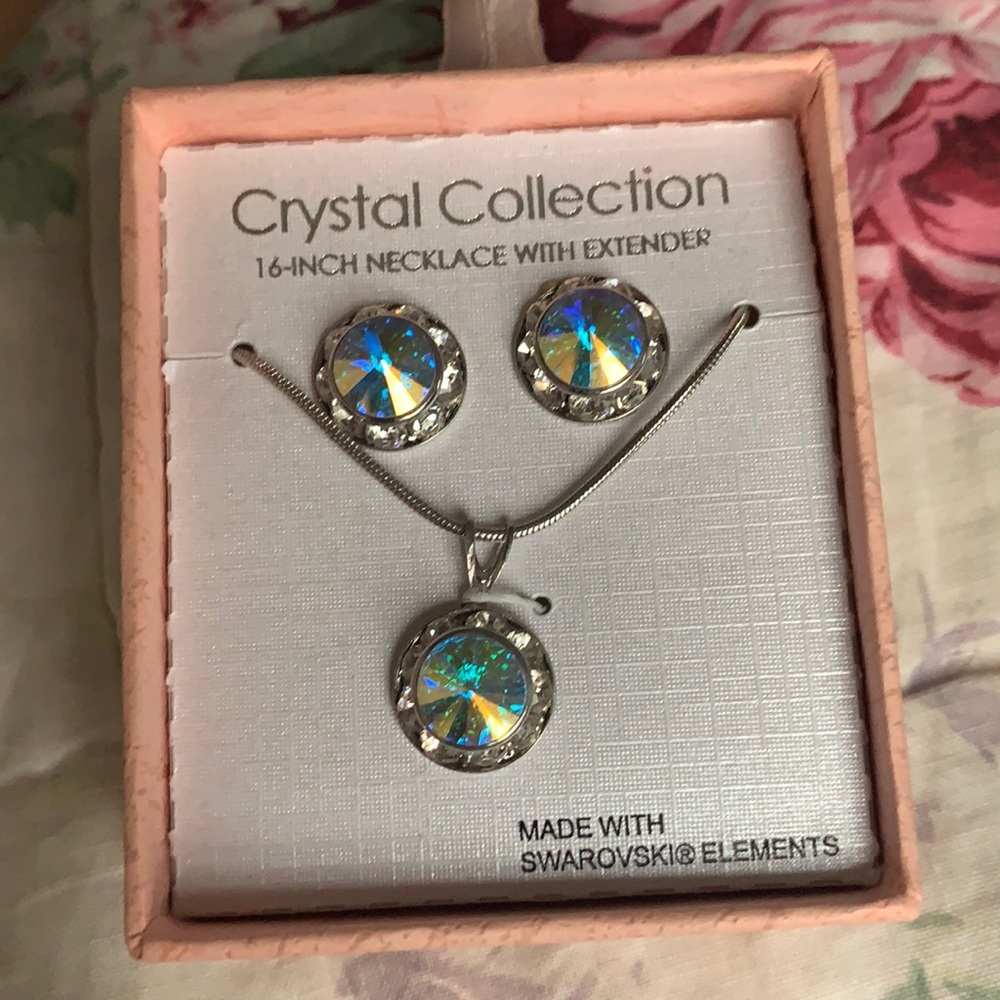 Crystal Collection - 16Inch Necklace with Extender